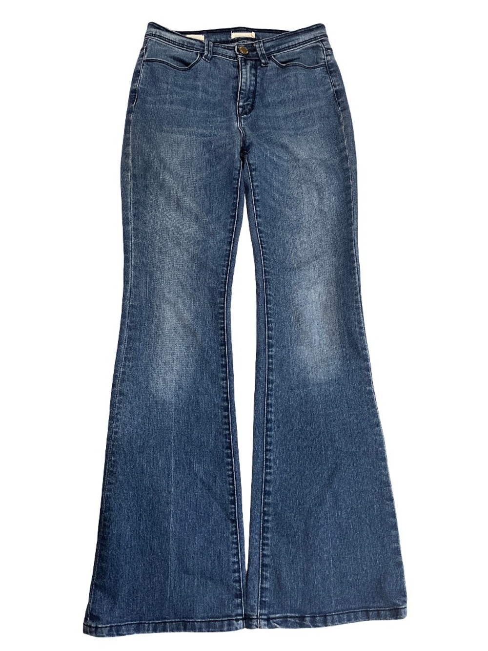 Silence + Noise Women’s Size 27 Medium Wash High Rise Flare Jeans